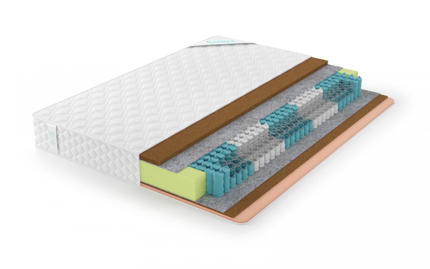 Матрас Lonax Cocos Medium Econom TFK 5 Zone Матрас Lonax Cocos Medium Econom TFK 5 Zone
